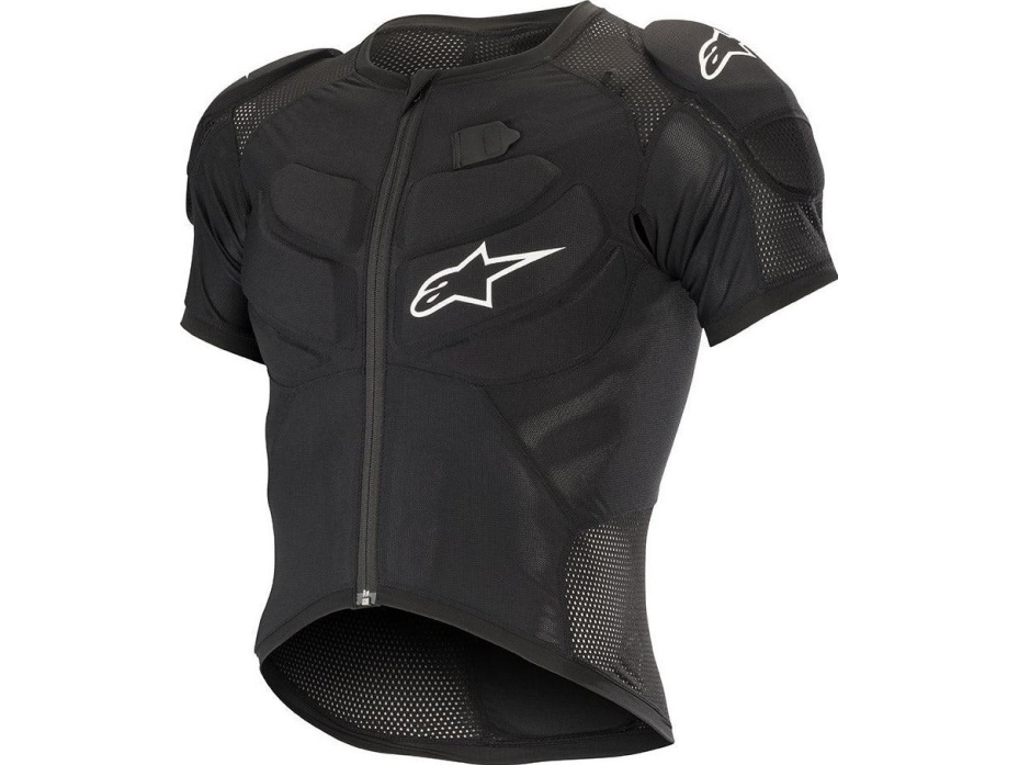 Alpinestars kortärmad skyddsväst ALPINESTARS VECTOR TECH PROTECTION SS JACKET, Svart, Level 1 Protection Storlek: L | Cykling - Kläder - Skydd | GameStuff