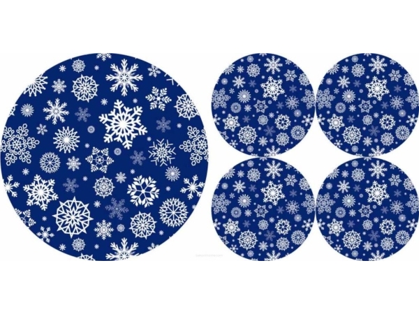 Bertoni BERTONI EE runde bordskånere 1+4 - SNOW