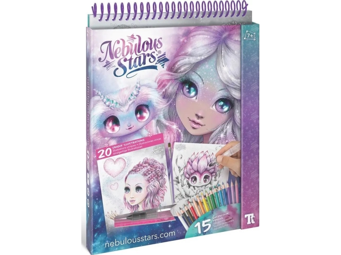 Nebulous Star Watercoloring Book Set