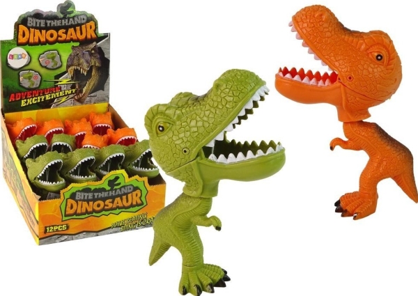Leantoys Figur Gryzacy Tyranozaur Dinozau R Med Bevægelig Hale 2 Varianter