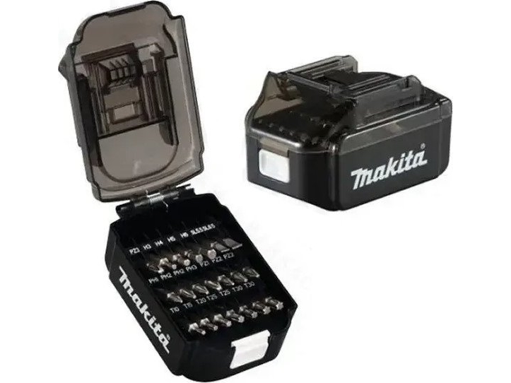 Makita BITÃW 21 SZT. W OBUDOWIE AKUMULATORA | Trädgården - Trädgårdsredskap - Redskapsset | GameStuff