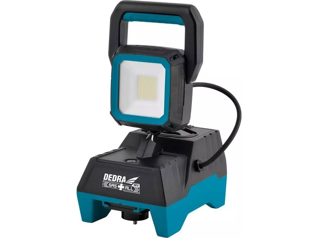 Dedra LAMPS ACCUMULATORLAMPA 1600LM 18V 0*AH SAS+ALL | Elverktyg - Övriga maskiner - Övriga verktyg | GameStuff