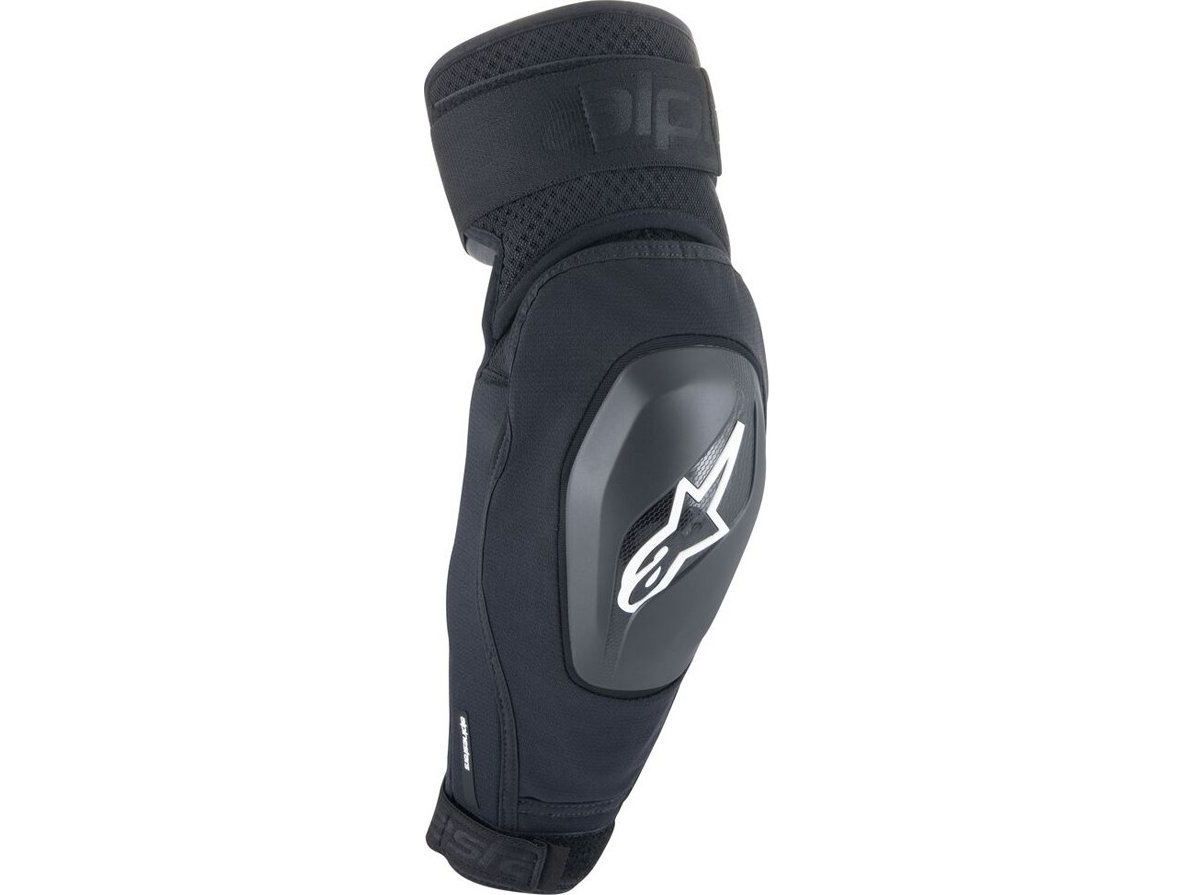 Alpinestars knæ-/albuebeskyttere A-IMPACT PLASMA ELITE SHIELD ELBOW PROTECTORS, Black White, niveau 2, str. XL