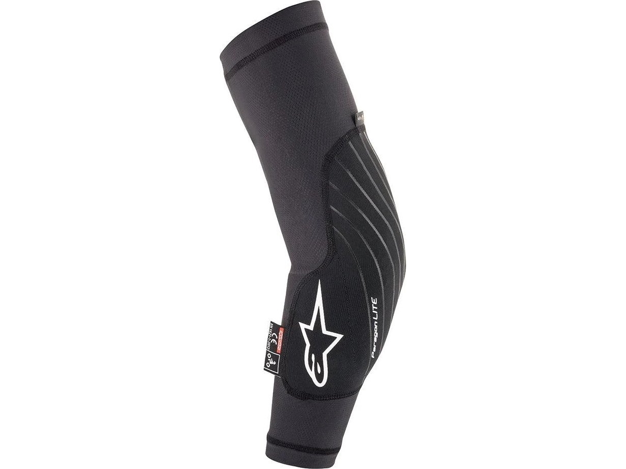 Alpinestars ALPINESTARS PARAGON LITE ELBOW ELBOW PROTECTORS, Svart, Nivå 1 skydd Storlek: M | Cykling - Kläder - Skydd | GameStuff