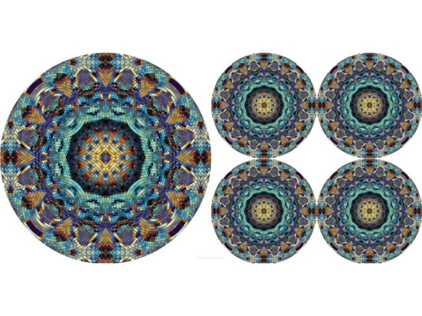 Bertoni BERTONI EE runde bordskånere 1+4 - BARECELONA