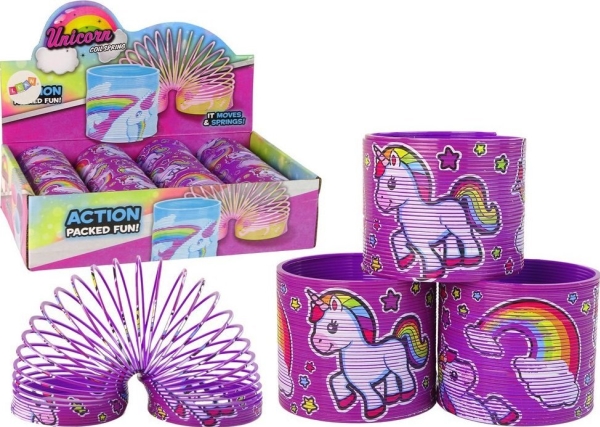 Leantoys Kult-Feder Lila Einhorn Zum Entspannen 6Cm