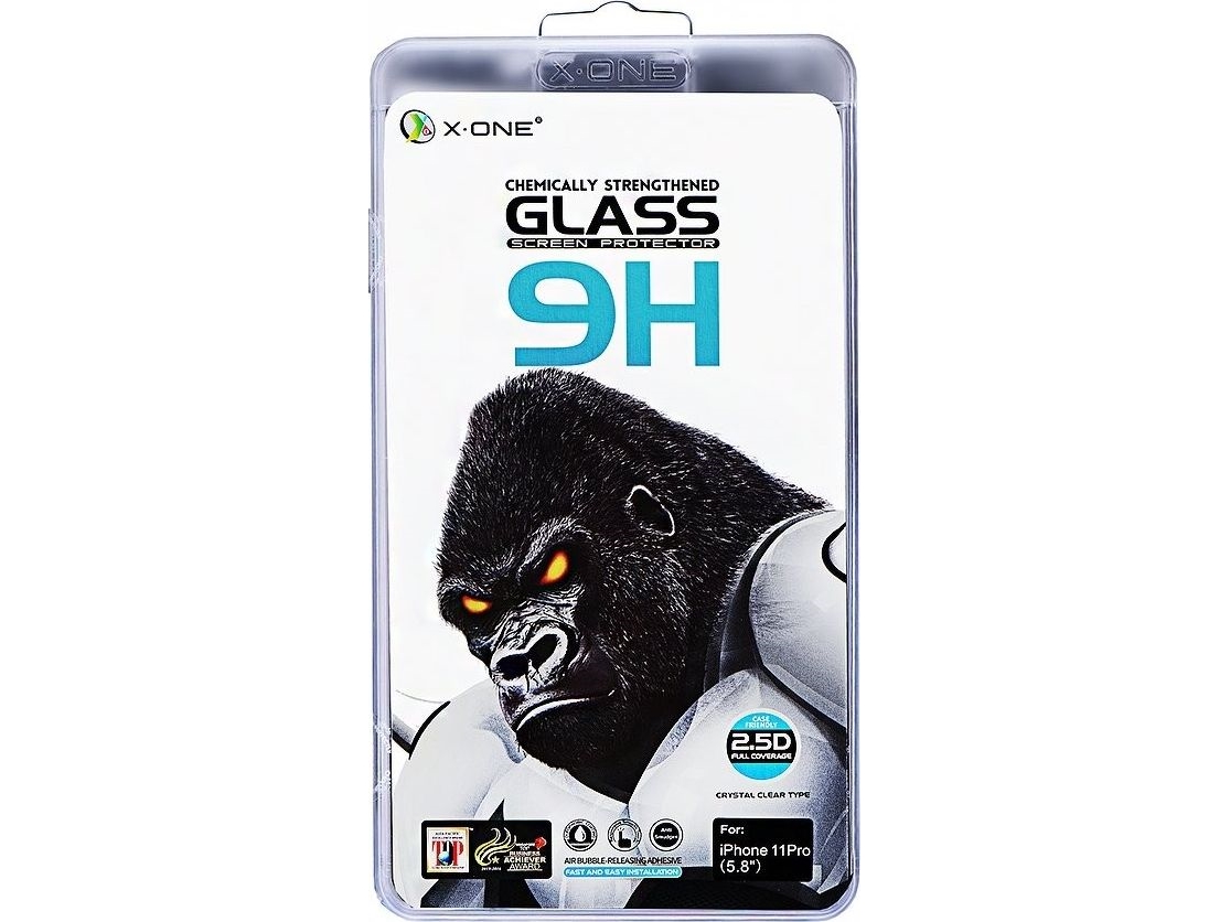 Partner Tele.Com X-One Full Cover Ekstra Stærkt Hærdet Glas - Til Iphone 11 (Fuld Lim) Sort
