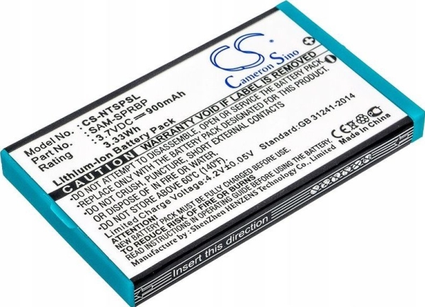 Cameron Sino ladattava akku tyyppi Sam-sprbp Ags-003 Nintendo Advance Gba Sp Ags-001 / Cs-ntspsl:lle