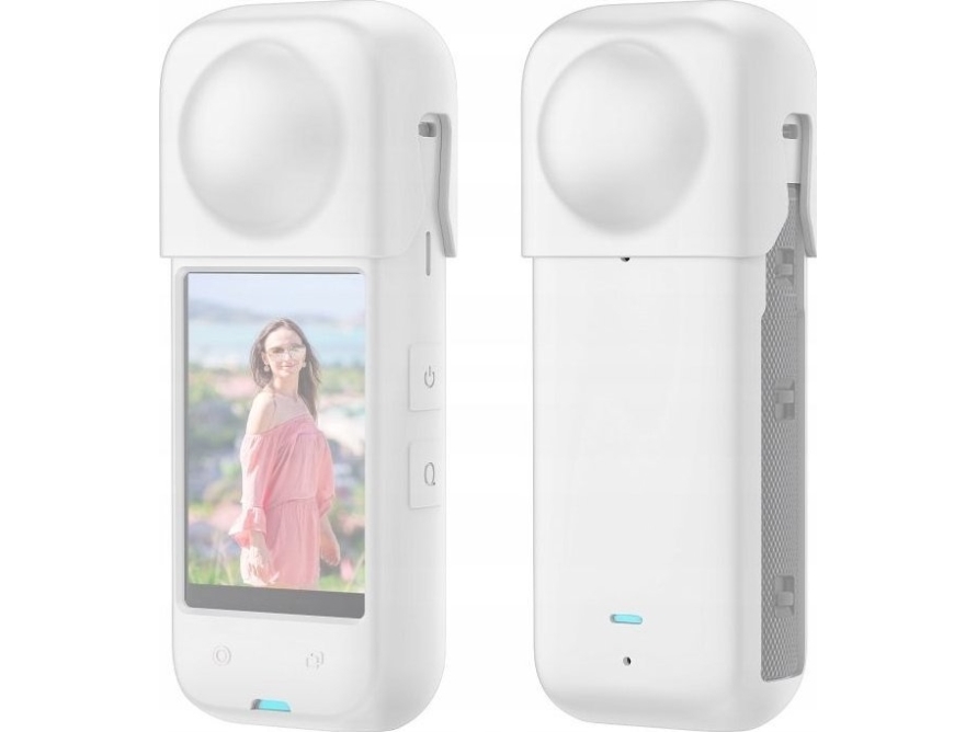 Puluz objektivlock/skydd för Insta360 X4 / X4 / Pu985w + silikonhölje | Digitala kameror - Spegellös systemkamera | GameStuff
