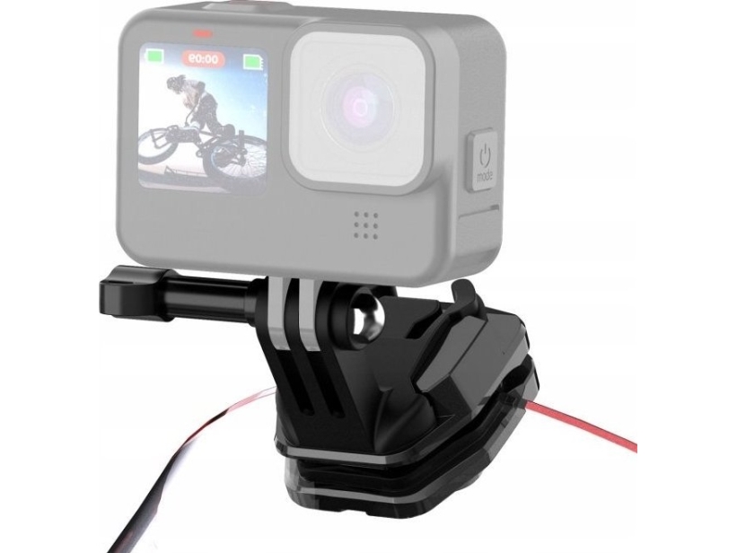 Puluz Clip-on tuulilasikiinnike moottoripyörä Gopro Sjcam Xiaomi Insta360 Dji / Pu942b