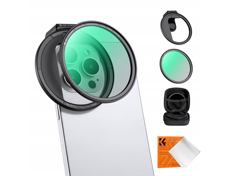 Kf Lens Linse Polariserende Filter Cpl Hmc 67Mm For Telefon Smartphone K&F / Kf01.2673