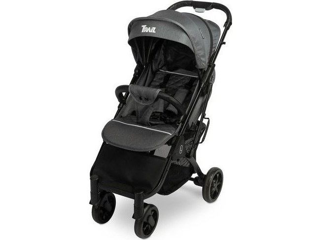 Caretero barnvagn WÓZEK SPACEROWY TRAIL GRAPHITE | Baby & barn - Vagnar - Barnvagn | GameStuff