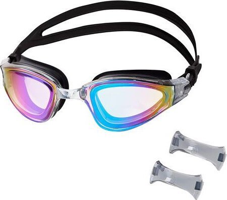 Nils Extreme Nqg180maf Schwarz/Rainbow Schwimmbrille Nils Aqua