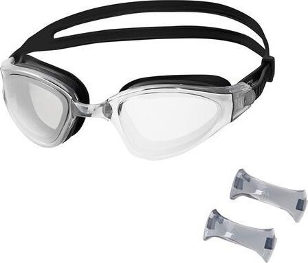 Nils Extreme Nqg180maf Schwarze Schwimmbrille Nils Aqua