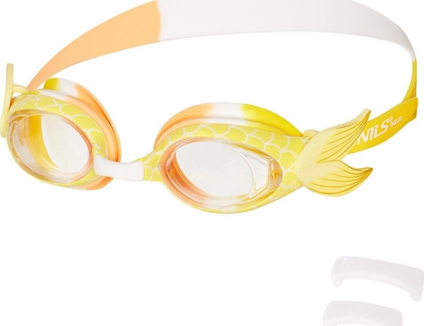 Nils Extreme Nqg870saf Gelbe Junior-Schwimmbrille Nils Aqua