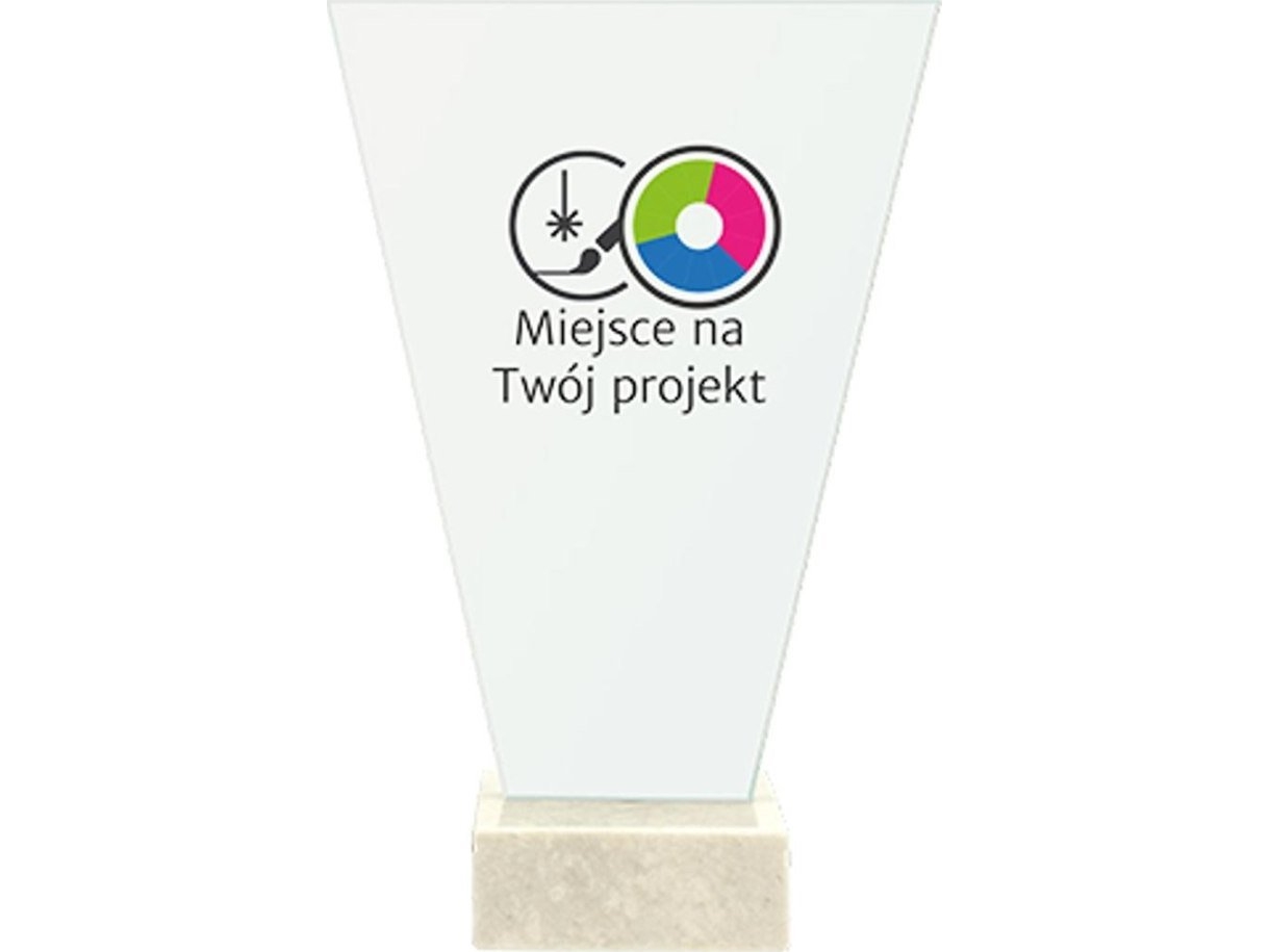 Victoria Sport Glaspokal på marmorbas - INDIVIDUELL | Sport & Träning - Sportutrustning - Troféer | GameStuff