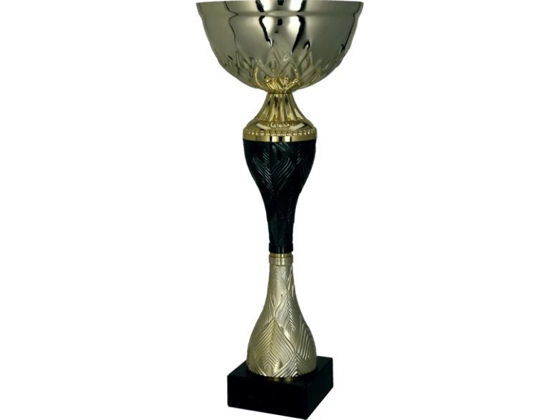 Victoria Sport Guld-svart metallkopp | Sport & Träning - Sportutrustning - Troféer | GameStuff