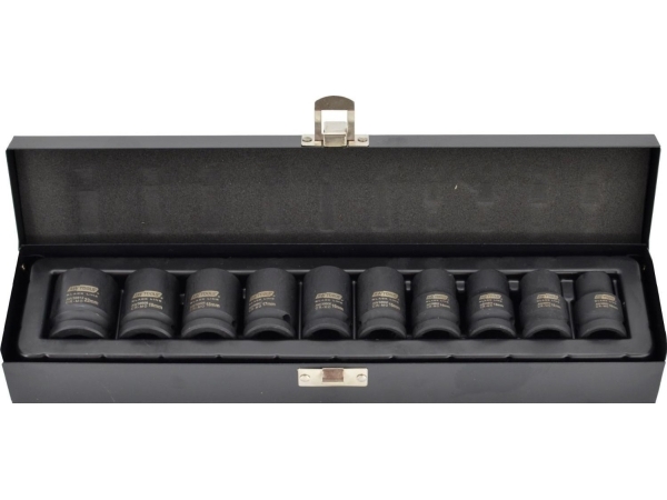 Aw-Tools Smūginių Galvučių Rinkinys Awtools Aw38623bl 1/2'' 10-22 Mm 10 Vnt.