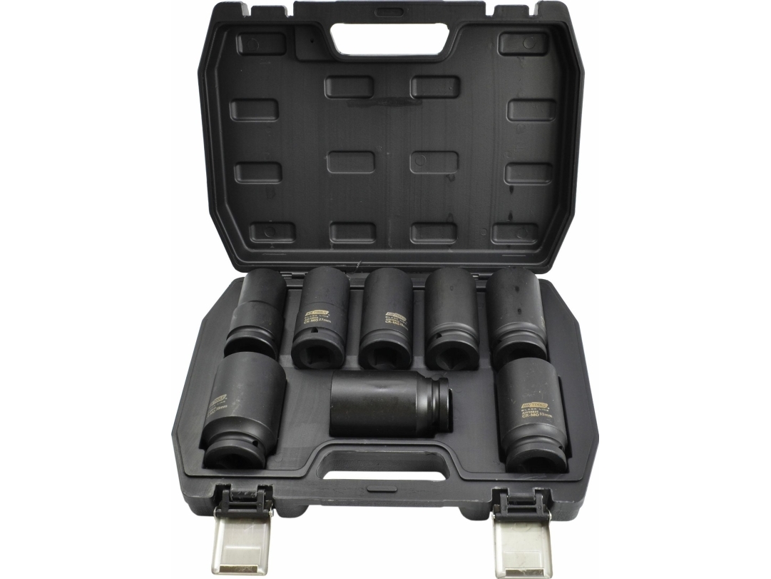 Awtools Z Hylsenset Für Schlagschrauber 3/4" 8-Tlg. Dlugie Black Line