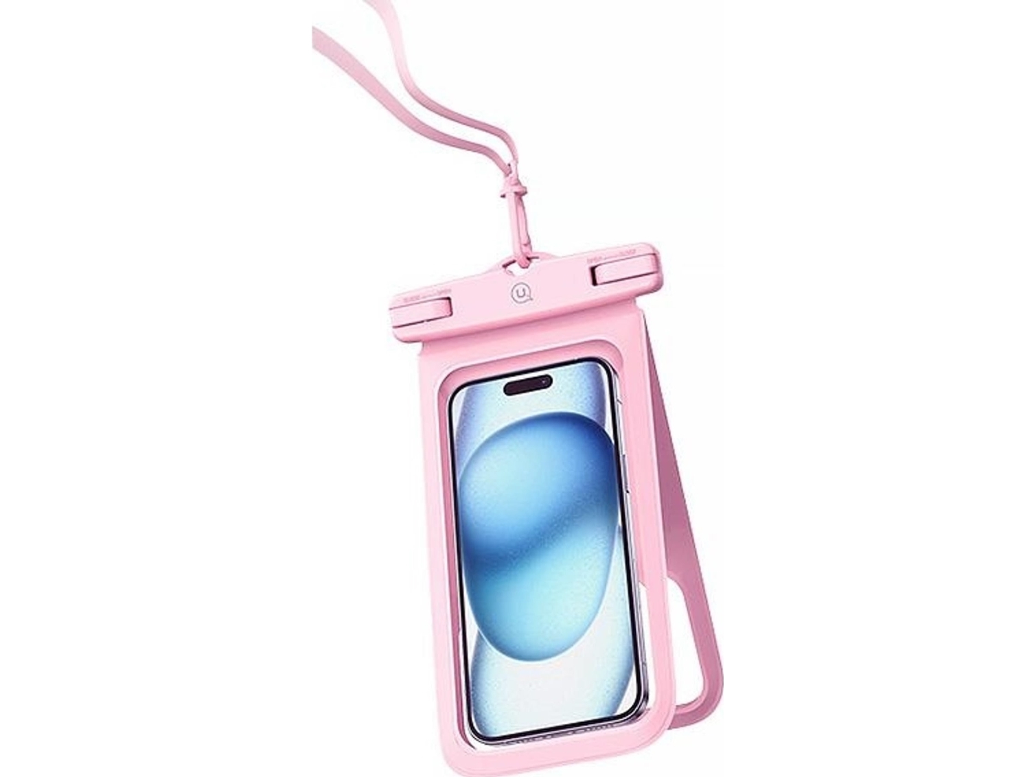 Usams Vandtæt Dobbelt Etui 6,7" Ip68 Pink Fsd1403 (Yd014)