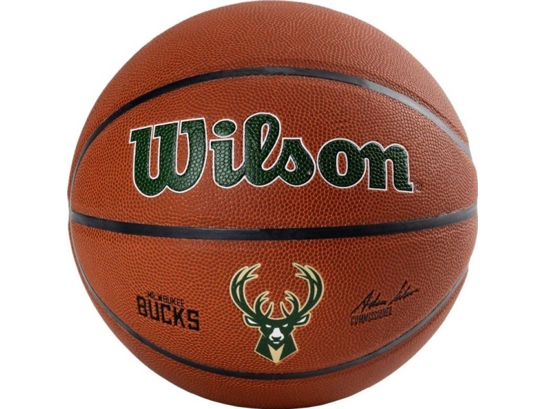 Wilson Team Alliance Milwaukee Bucks Ball Wtb3100xbmil - 7