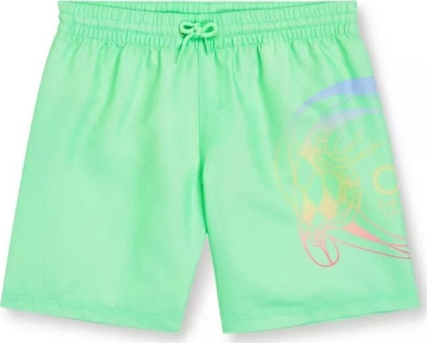 O’Neill Børneshorts Circle Surfer 14" Swim Shorts Neon Grøn Cirkel Surfer Gradient Panel Str. 152