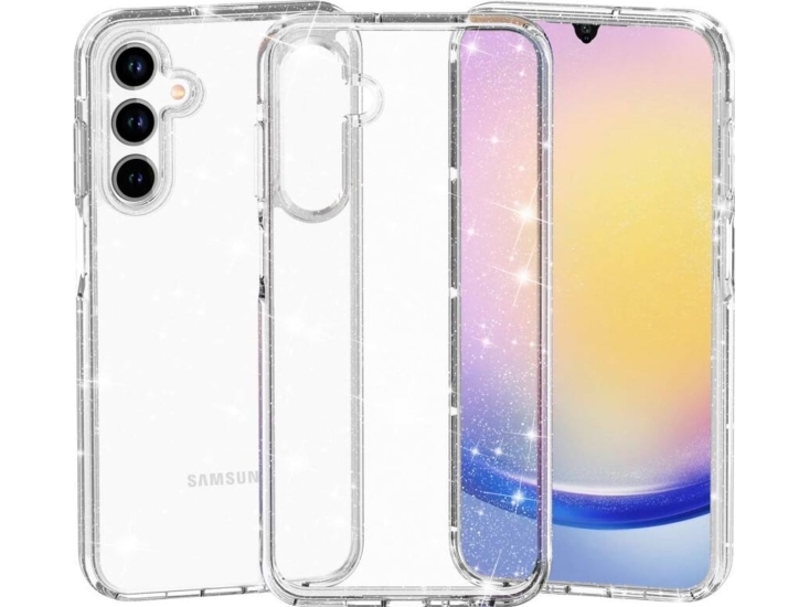 Nemo Fodral Galaxy A15 4G / 5G Trans Glitter Transparent