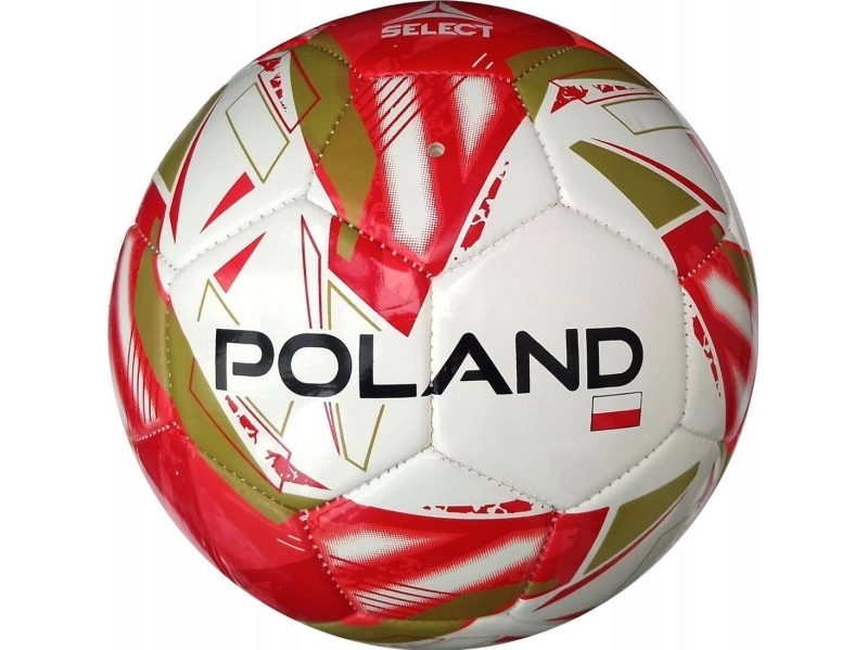 Select grå fodboldnet/pude Polska 160071 R. 4