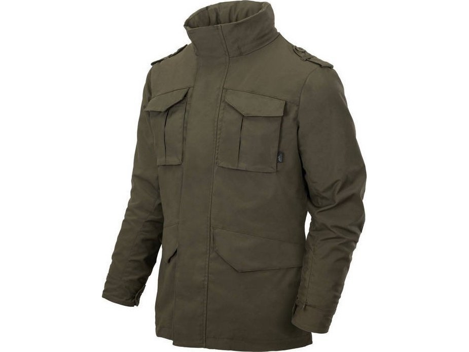 HELIKON JAKKE M65 COVERT TAIGA GREEN M {KU-C65-DC-09 M}