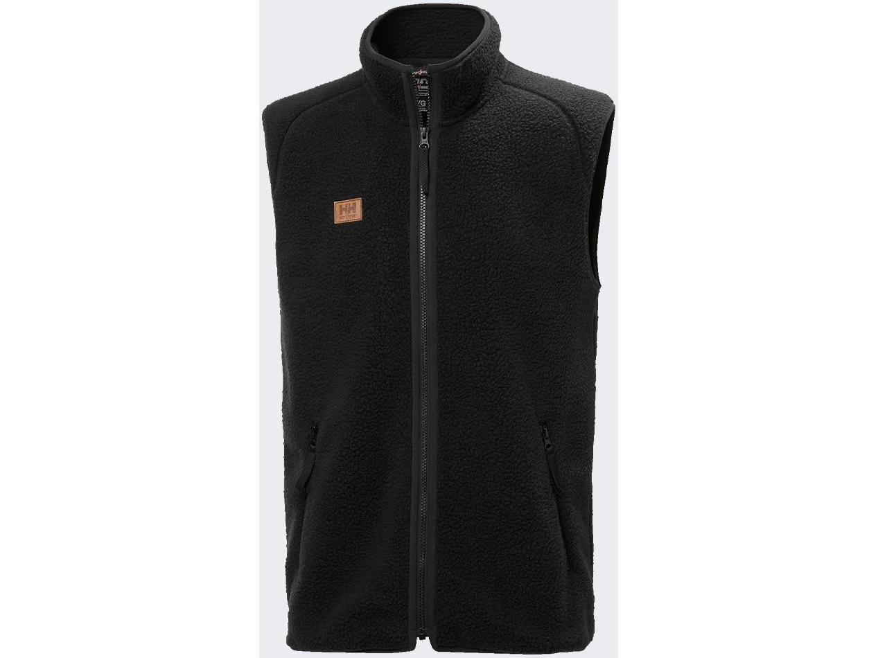 Helly Hansen Heritage Fleece Sleeveless Sort