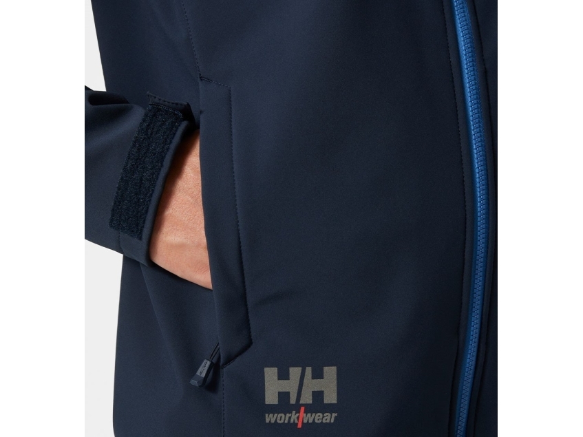 Kurtka męska Helly Hansen Softshell Helly Hansen Oxford Navystone Blue | Kläder & Säkerhet - Arbetskläder - Softshell Jackor | GameStuff