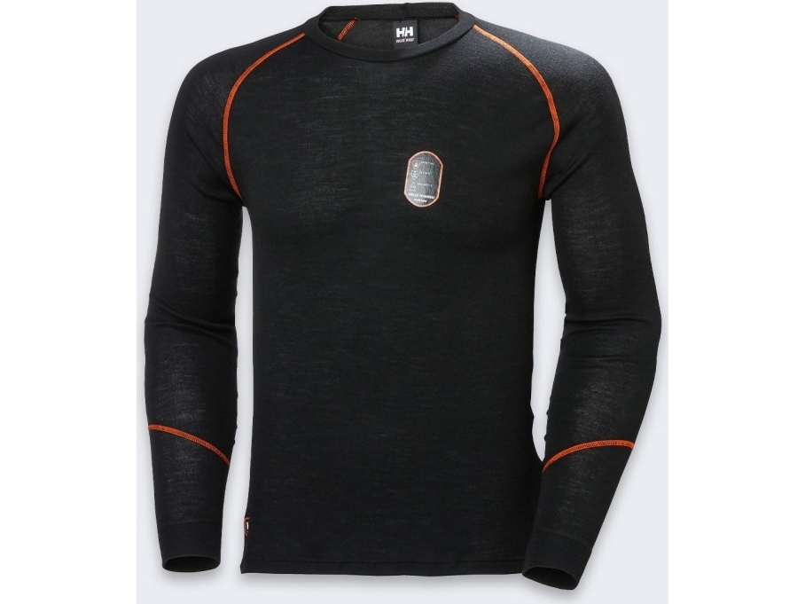 Helly Hansen Flammenhemmendes T-Shirt Helly Hansen Fakse Schwarz