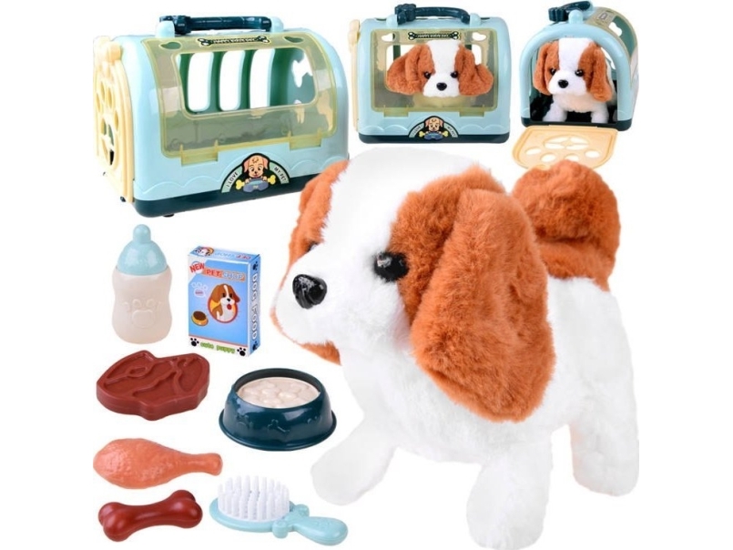 Yokomisiada Interaktiv hund + foder + transporttaske ZA4354
