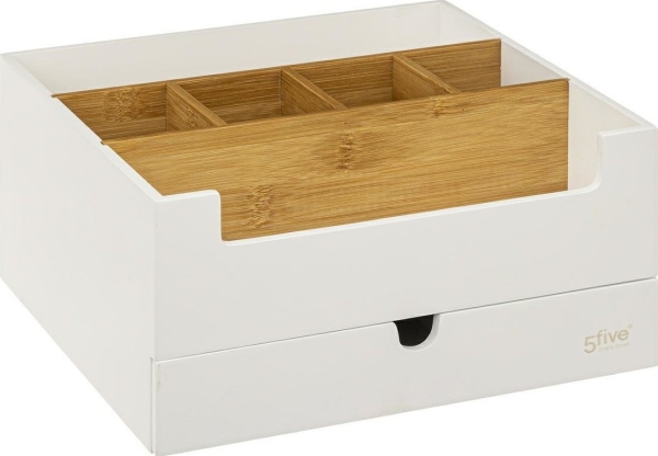 5five organizer i bambus til kosmetik, 1 skuffe