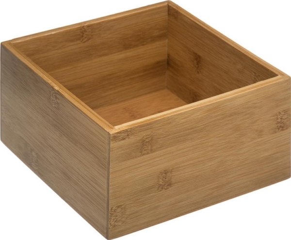 5five Organizer i bambu för kosmetiska tillbehör, 18 x 18 cm | N - A | GameStuff