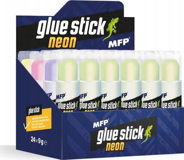 MFP-papir lim i stift M 9g NEON PAP 5050133