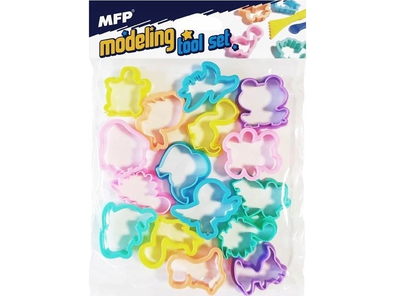 MFP-papir dyreformer i plast til udstansning 16 stk 5301171