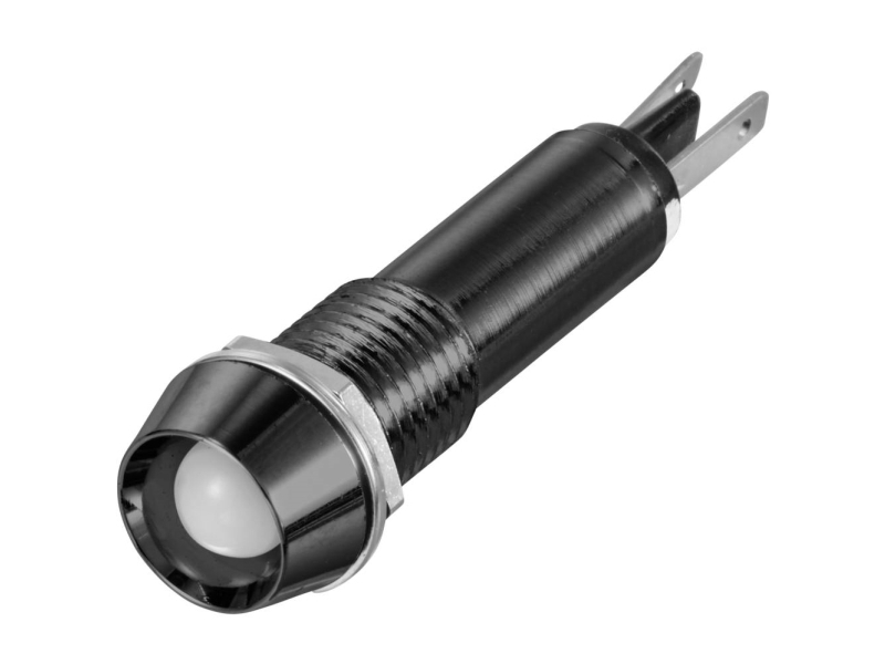 Tru Components Tc-12358888 Led-Signalleuchte Weiß 12 V/Dc, 24 V/Dc, 10 Mm, 40°, 1 Stk