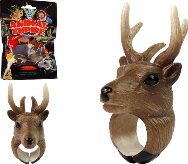 Figur Leantoys Ringe Im Fluss Lernspiel Tiere Hirsch