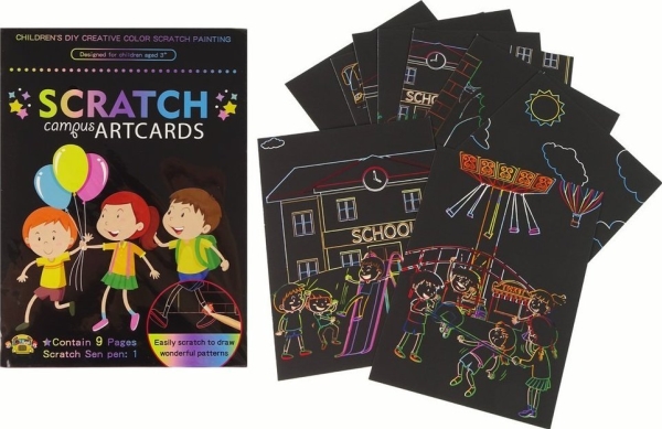 Leantoys Mal- & Kreativbuch Für Kinder Schule