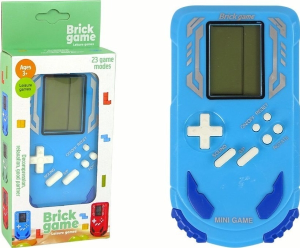 Leantoys Brick Spielkonsole Blau.