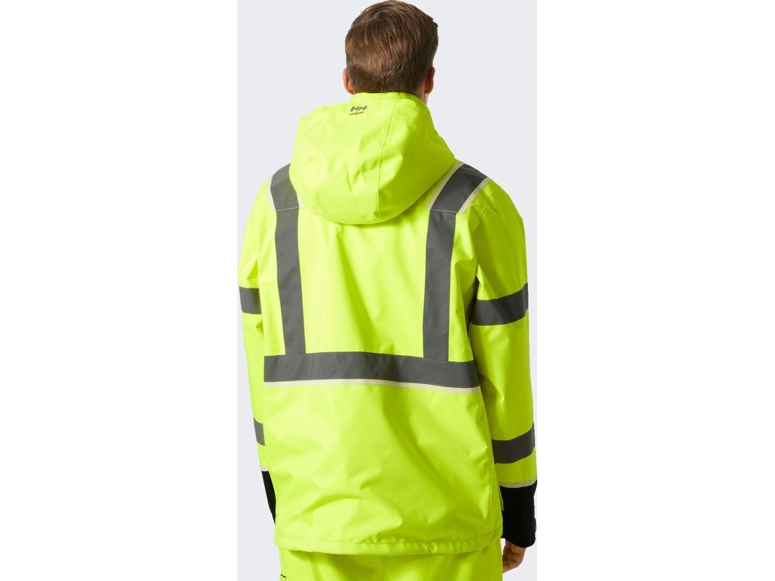 Herrenjacke Helly Hansen Reflective Jacket Helly Hansen Uc-Me Shell Jacket, Gelb 2Xl