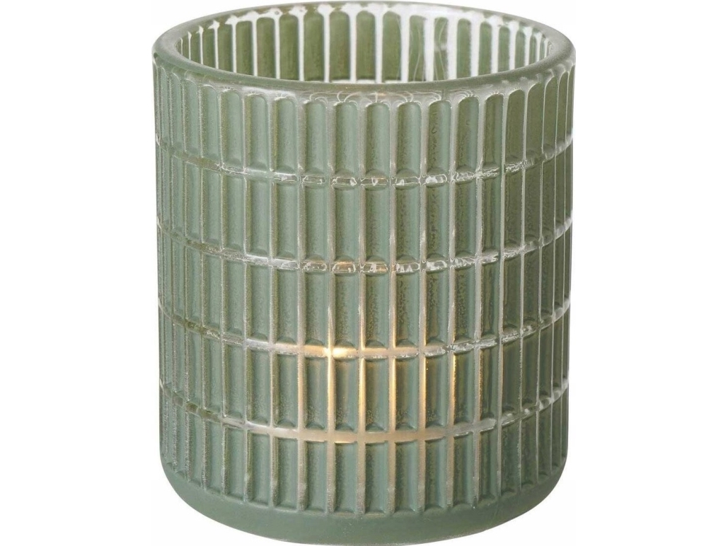 Boltze Lysestage Mosaik Dustin, Ø 8 Cm