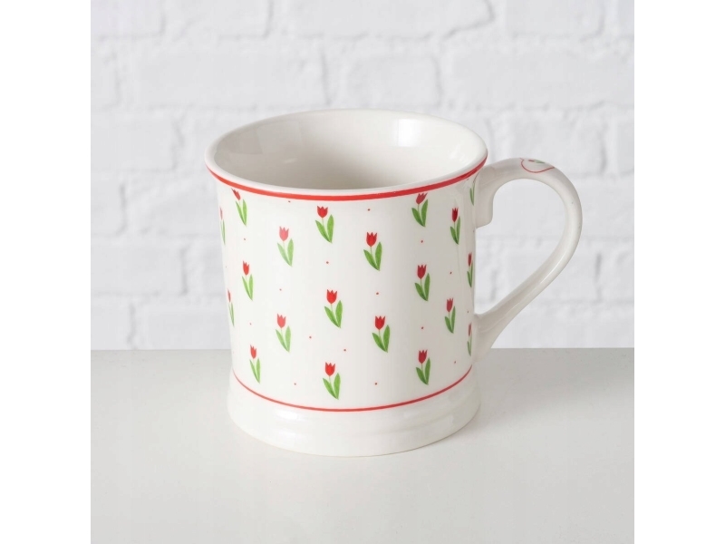 Boltze DANIQUE kaffe- och tekopp, tulpandesign, 420 ml | Catering - Drycker - The | GameStuff