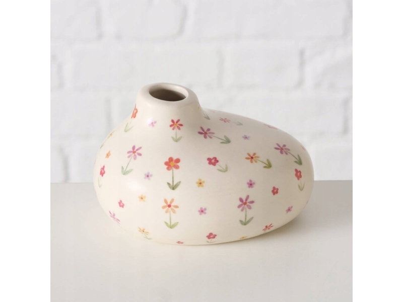 Boltze Lille vase BLÜMI, i små blomster