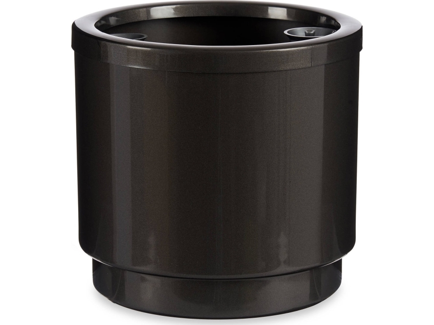 Ibergarden Selvgødskende urtepotte, antracit, Ø 26 cm