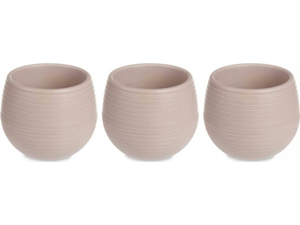 Ibergarden Selbstbewässernde Töpfe Aus Kunststoff 3 Stk. Ø 6 Cm