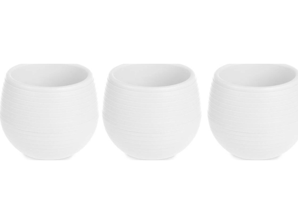 Ibergarden Selbstbewässernde Pflanztöpfe Aus Kunststoff, 3 Stk., Ø 14 Cm