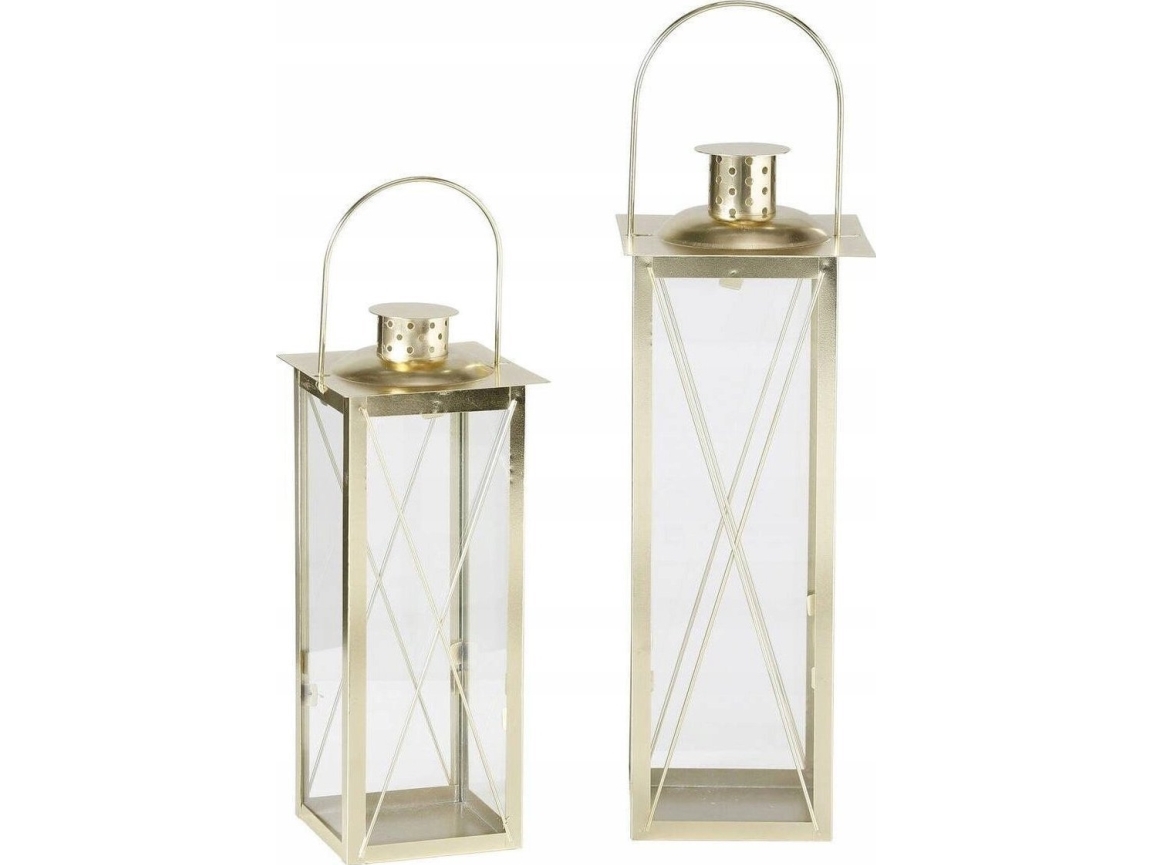 Boltze Golden FAROL-lyktor, 2 lyktor av metall | Marin - Säkerhetsutrustning - Lyktor | GameStuff