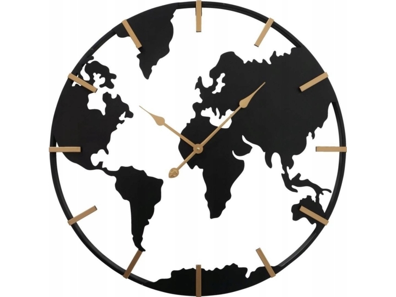 Boltze Union vægur, metal med guldvisere